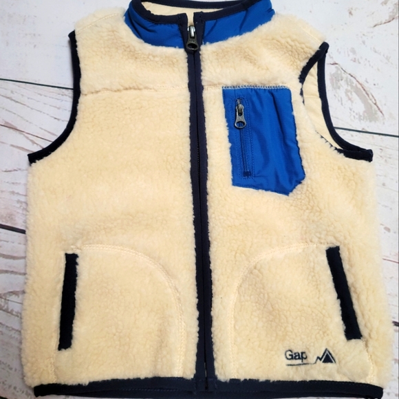 GAP Other - Baby Gap Vest 12-18 months. Cream/navy/blue